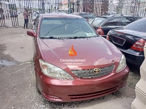 RED TOYOTA CAMRY LE 2008