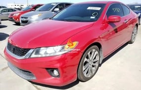 RED HONDA ACCORD 2013 AUTOMATIC