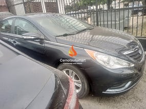 BLACK HYUNDAI SONATA 2014