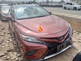 RED TOYOTA CAMRY XSE 2018