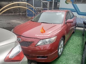 RED TOYOTA CAMRY SE 2007