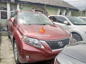 RED LEXUS RX350 2009