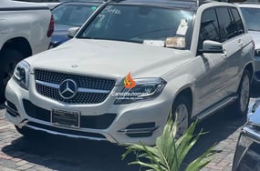 FOREIGN USED WHITE MERCEDES BENZ GLK350 2016