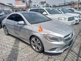 SILVER MERCEDES BENZ CLA250 2016