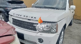 WHITE RANGE ROVER VOLAR SPORT 2007