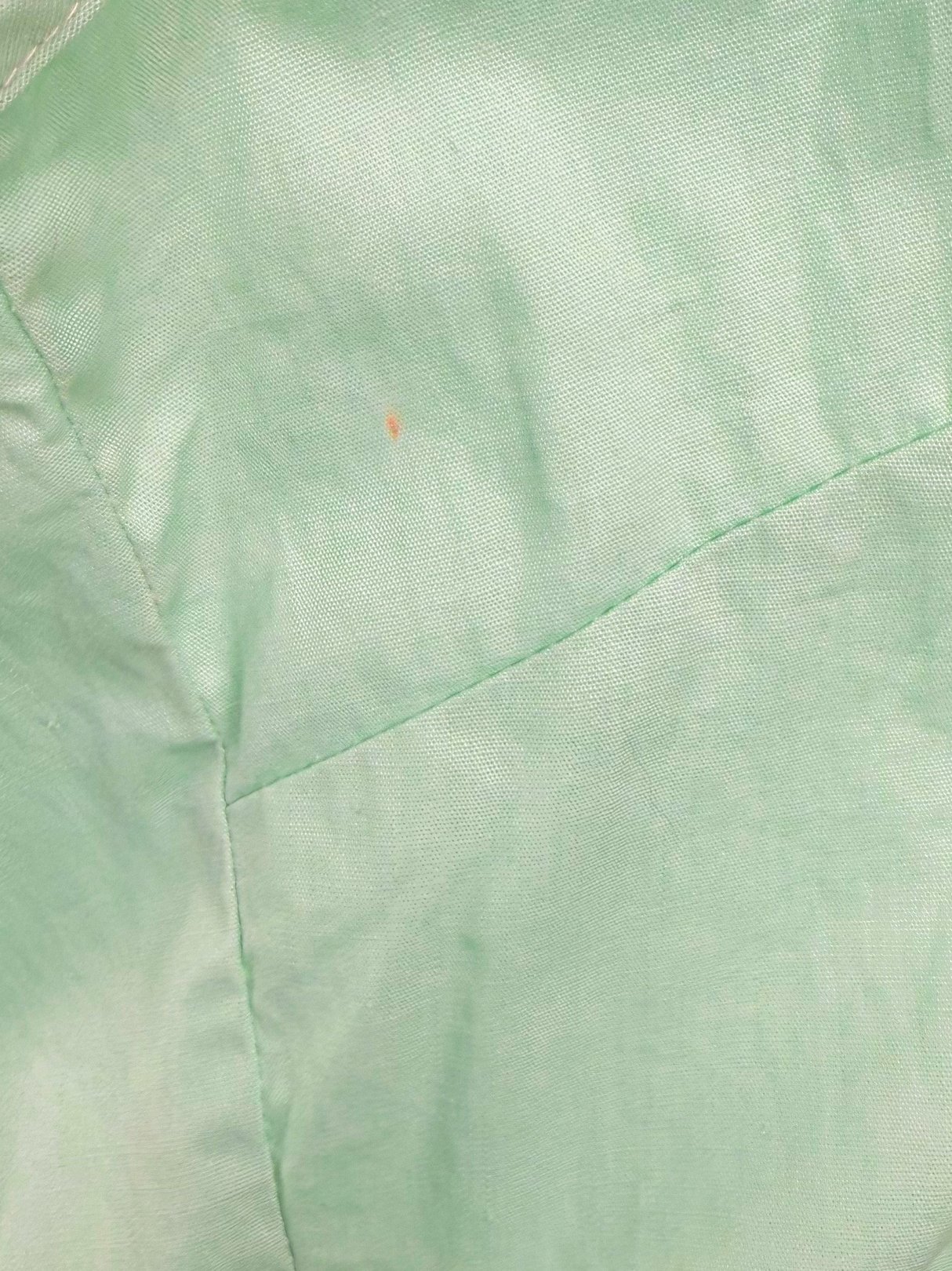 Mint Chip Ice Cream Top in white, featuring a 1950s style with a subtle mint green accent.