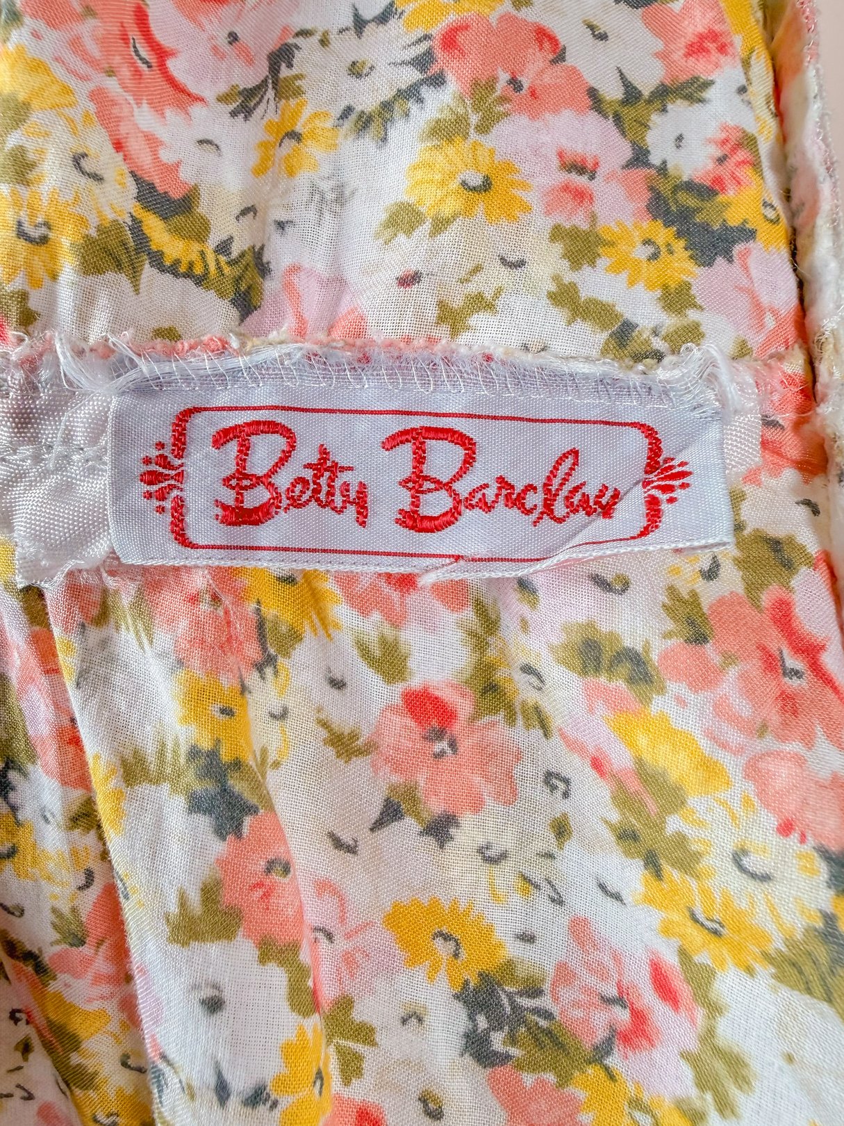 Floral Cotton Peter Pan Collar Dress