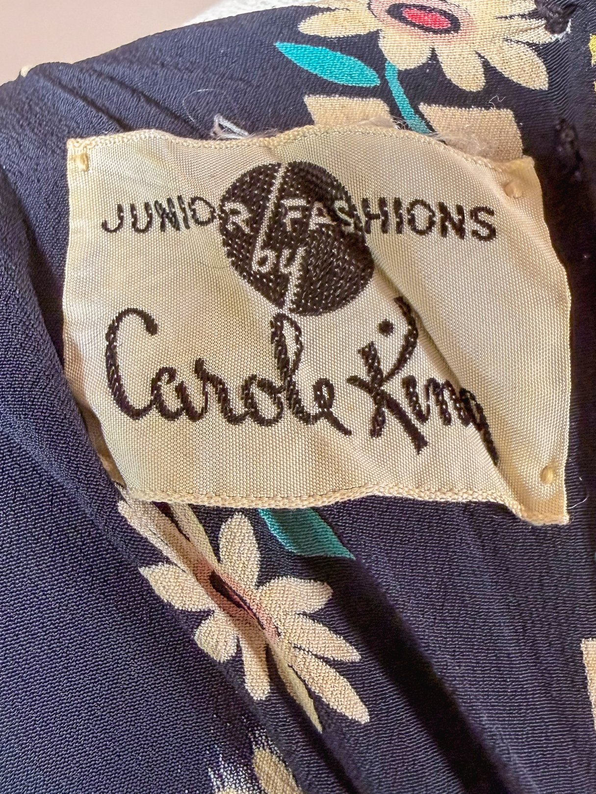 Novelty Floral Print Dress · Junior Fashions by Carole King