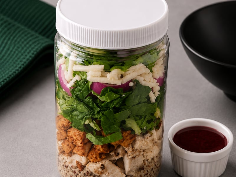 A hearty, feel-good salad with a kick.