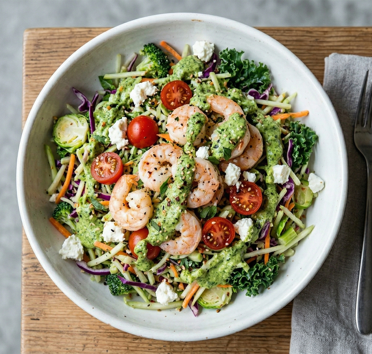 Macros include portioned sauce cup. Lemon Tahini Sauce Cup: Calories: 210, Fat: 19g, Carbs: 6g, Protein: 4g, Sodium: 310mg