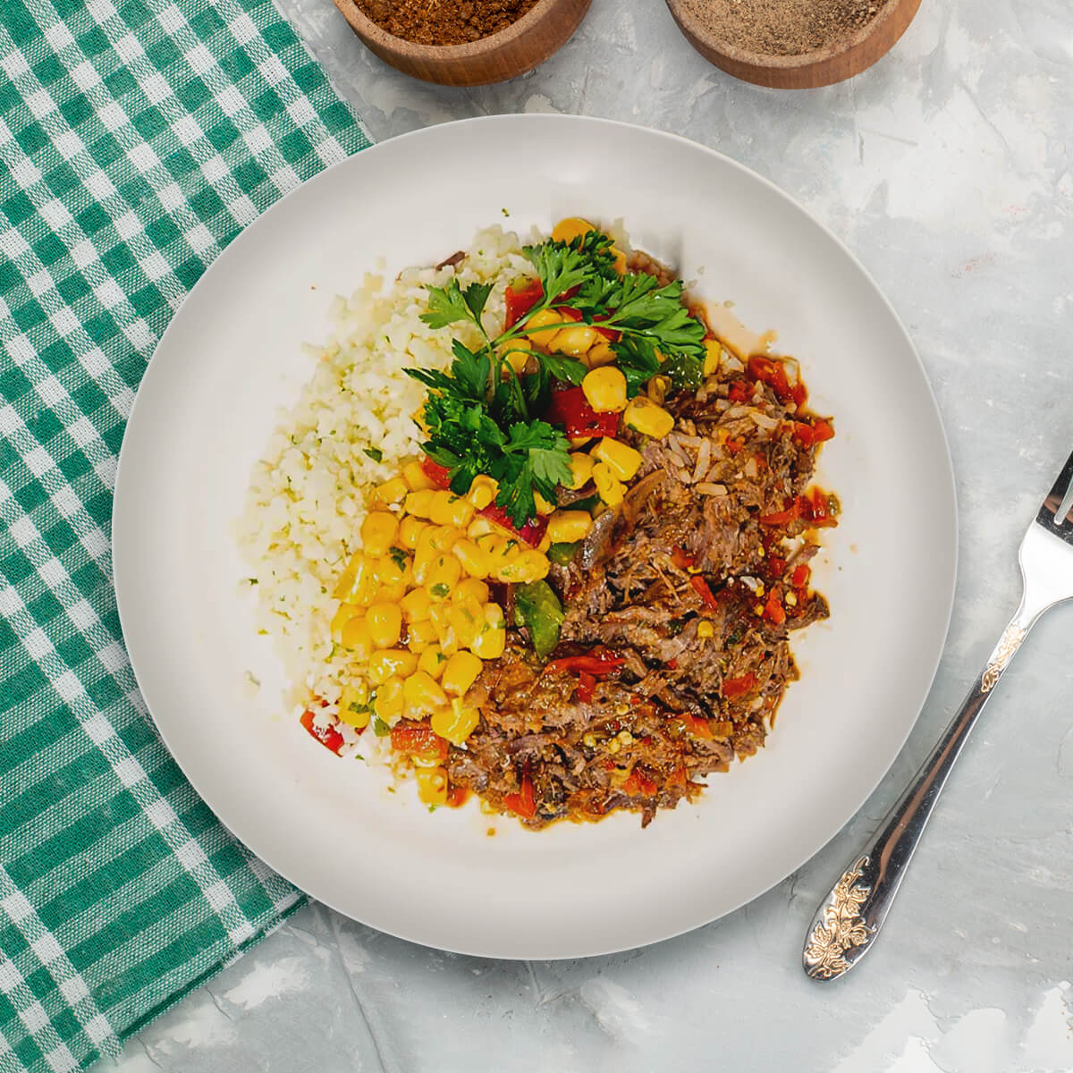 Tender shredded beef slow-cooked in a smoky, sweet, and fiery habanero honey BBQ sauce built with pineapple juice, apple cider vinegar, fire roasted peppers, and a bold spice blend for layers of deep, tangy heat.
