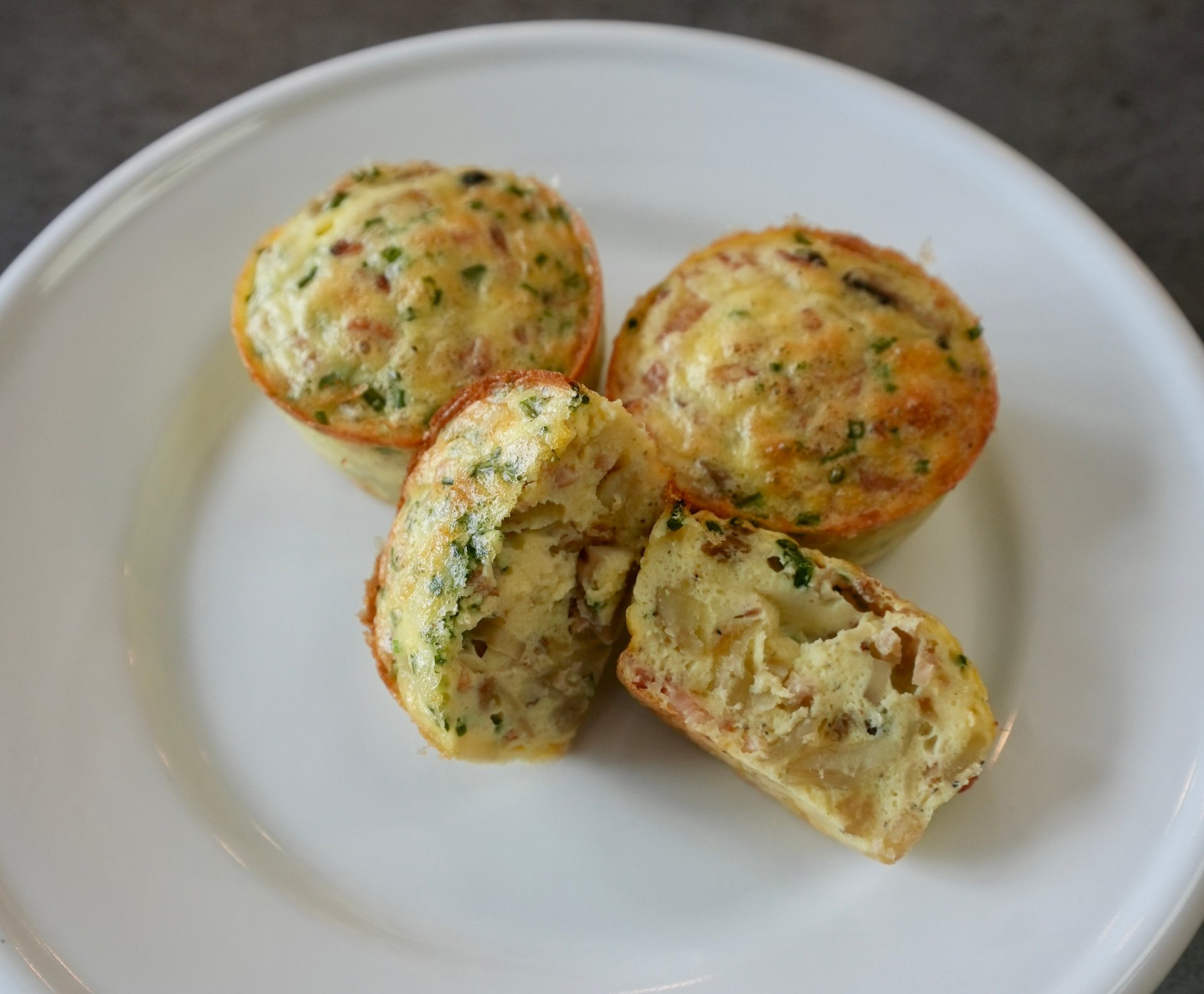 Fuel your morning with these hearty, protein-rich egg bites crafted with creamy cottage cheese, fluffy potatoes, and smoky chicken bacon.