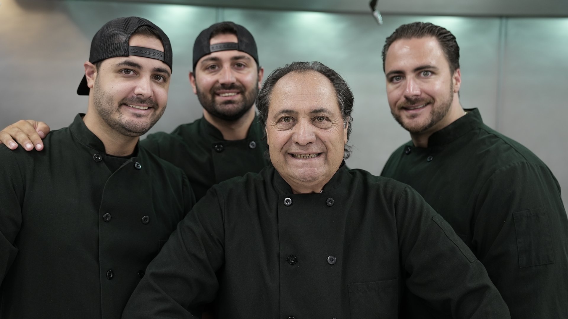 The Perrina brothers with their father — the story that started Nutre