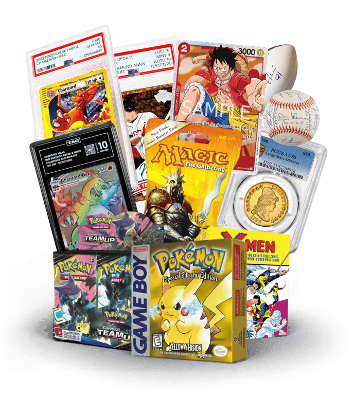 Collectibles collage