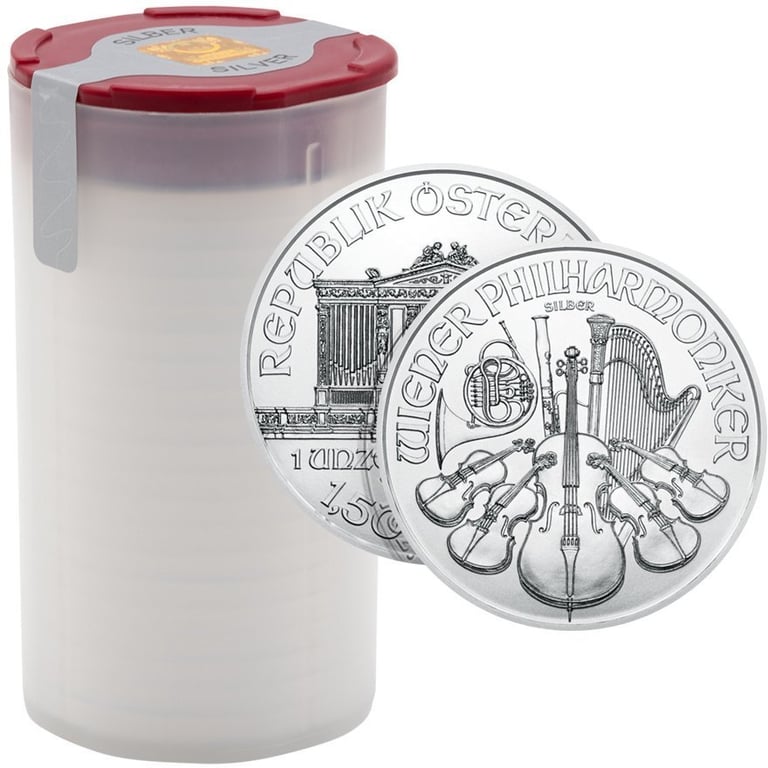 Silver Philharmonic Tube 20 x 1 oz - 2026