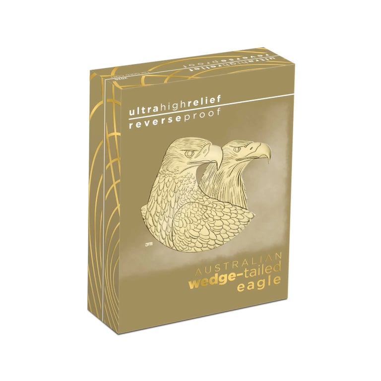 Box of Gold Wedge Tailed Eagle 1 oz RP - Ultra High Relief 2026