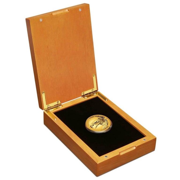 Gold Wedge Tailed Eagle 1 oz PF - High Relief 2022 in the original coin case