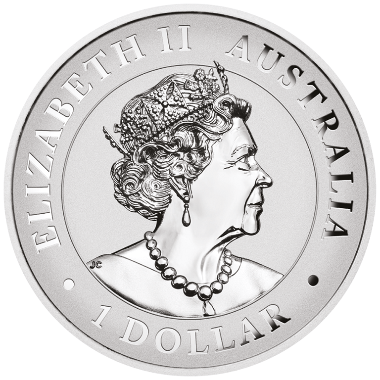 Back of the Silver Wedge Tailed Eagle 2021 - 1 oz PF High Relief