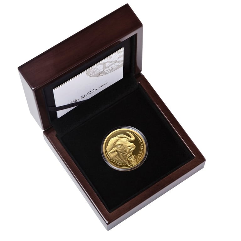 Gold Buffalo 1 oz PF - Big Five Series II - 2023 in the original coin case