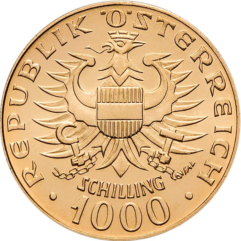 Back of the Gold Babenberger 1000 ATS