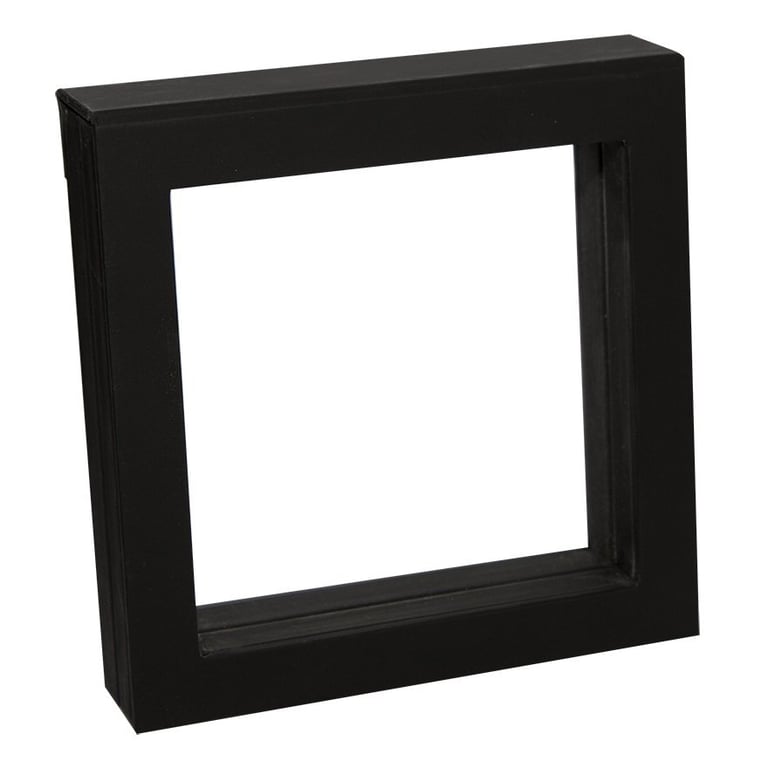 Floating frame for coins and bars medium
