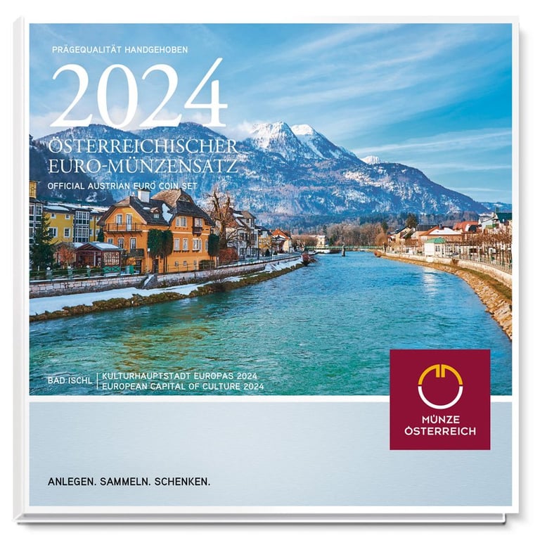 Copper Euro-Coin-Set SU AUT - 2024
