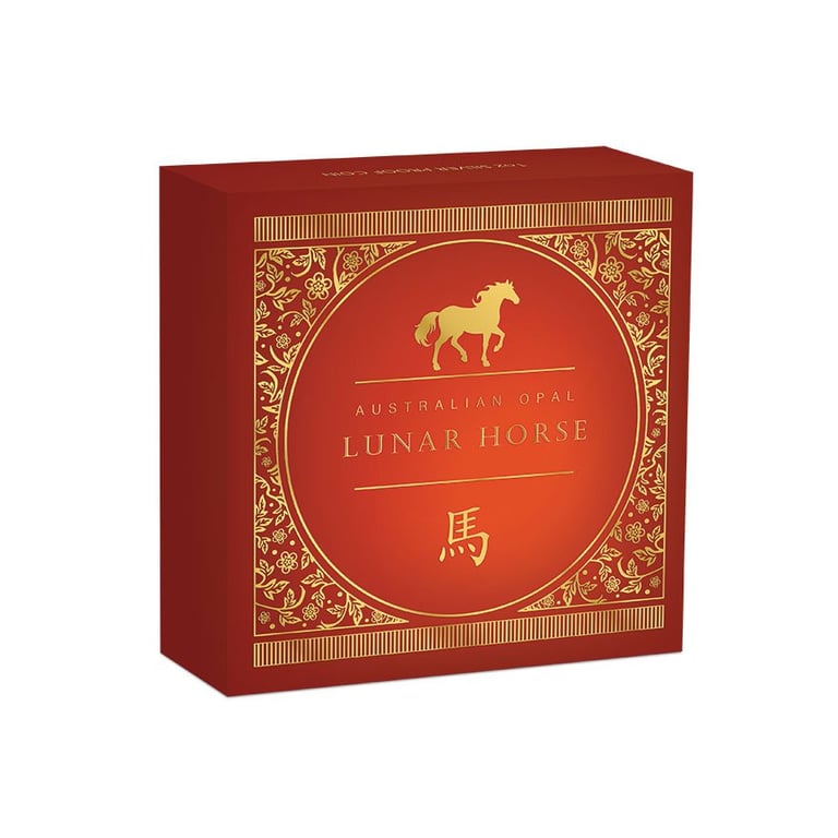 Shipper of Silver Opal Horse 2026 1 oz