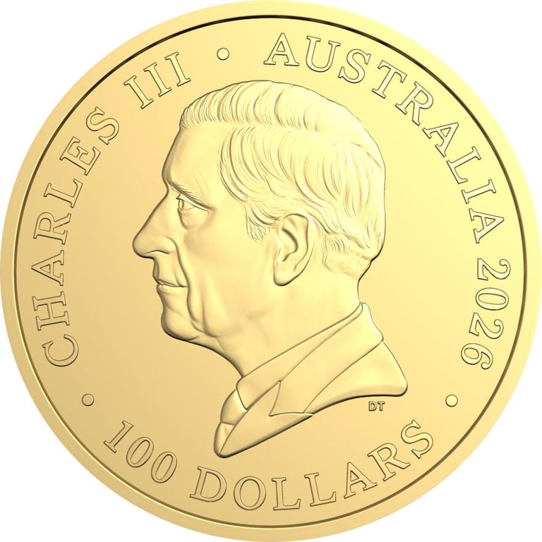 Back of Gold Koala 1 oz - RAM 2026