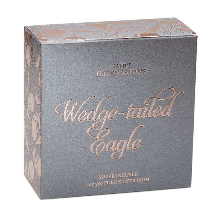 Box of Silber Wedge Tailed Eagle 1 oz  Super Incused 2026