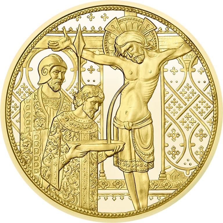 Front of Gold "Symbols of the Divine" 100 EUR Proof AUT - 2026