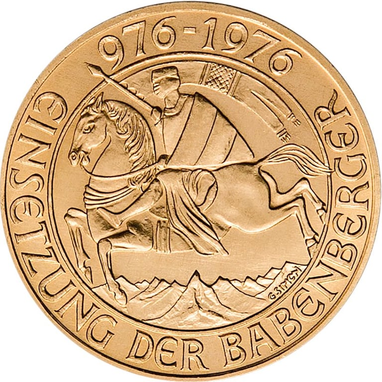 Front of the Gold Babenberger 1000 ATS