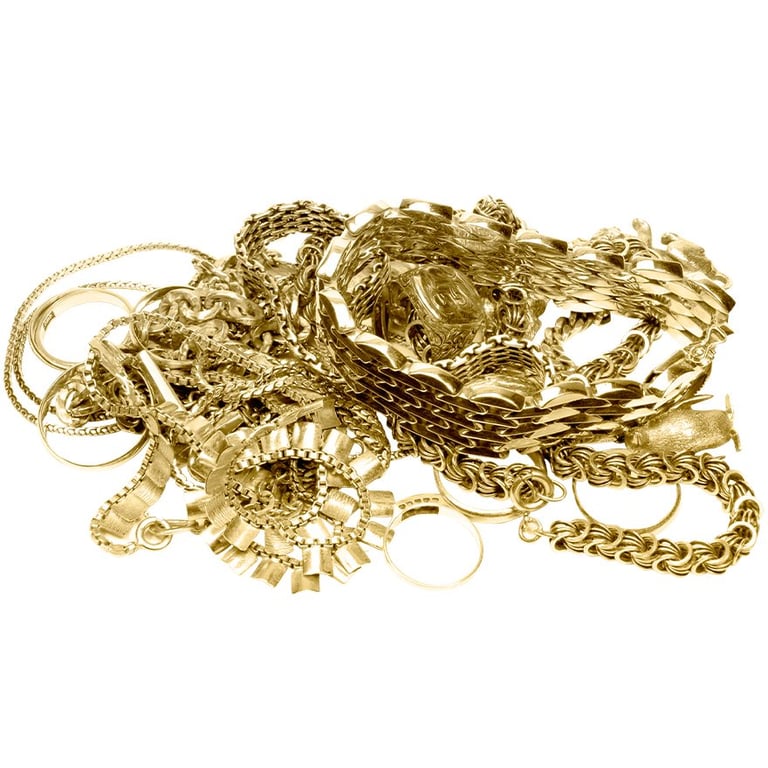 Scrap gold.