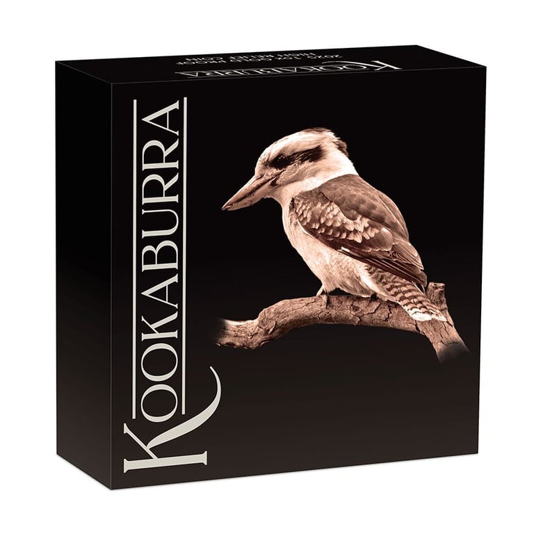 Gold Kookaburra 1 oz Proof - 35th anniversary - High Relief 2025  in the original box