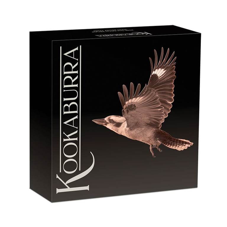 Box of Gold Kookaburra 5 oz Proof - High Relief 2026