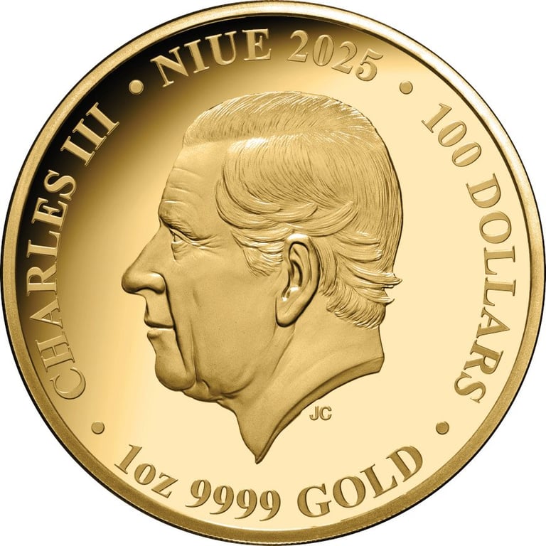 Back of the Gold Year of the Snake - 1 oz PF - 2025