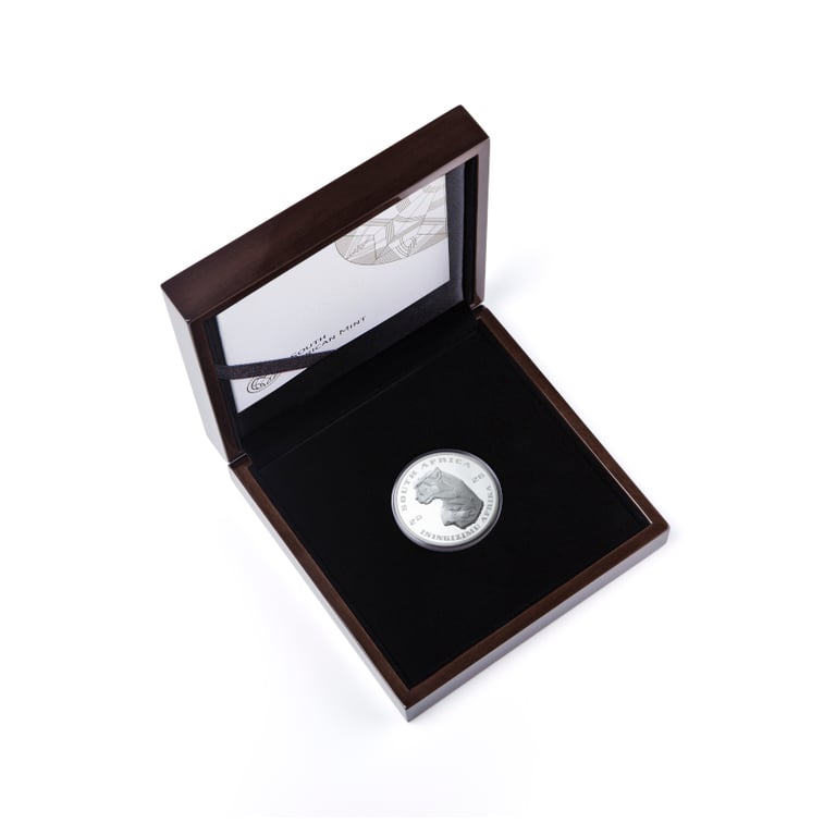 Case of Silver Cheetah 1000 g Proof - The African Range - High Relief 2026