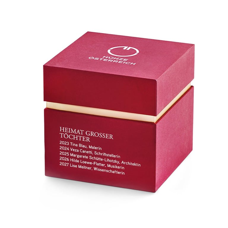 Package of the Collector's case ""Austria’s Unsung Heroines“