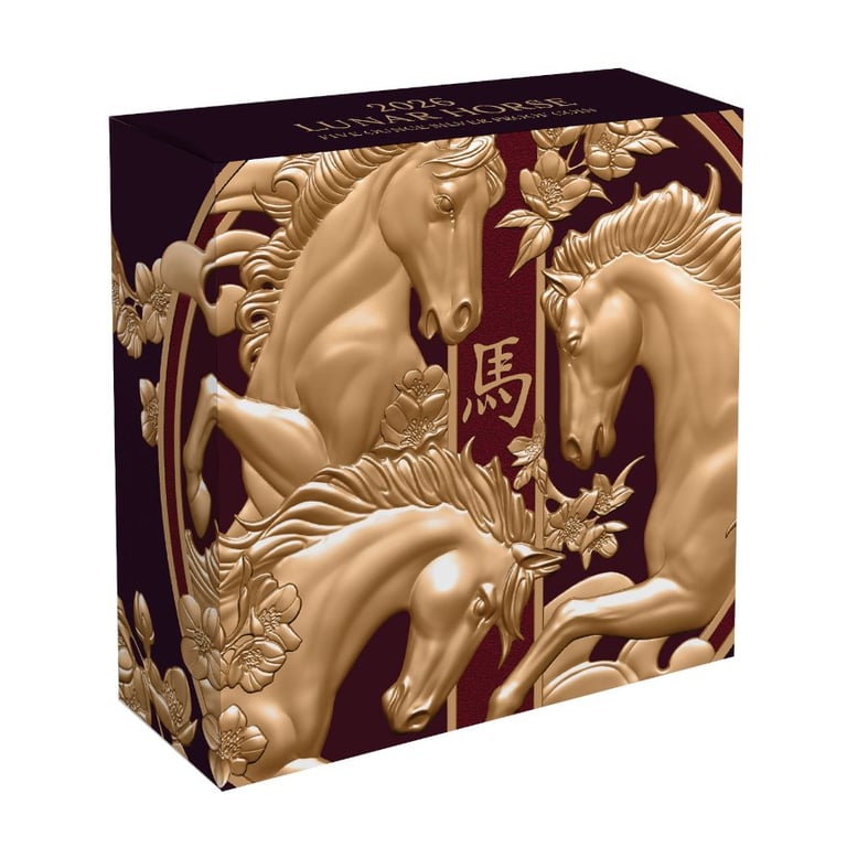 Box of the Silver Lunar Horse – 5 oz BF – 2026