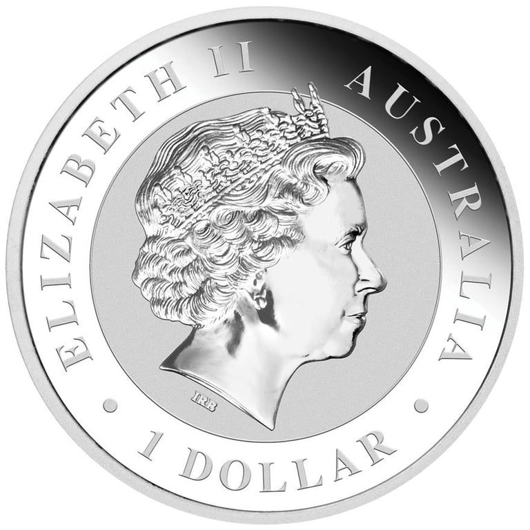 Back of the Silver Wedge Tailed Eagle 1 oz - 2016