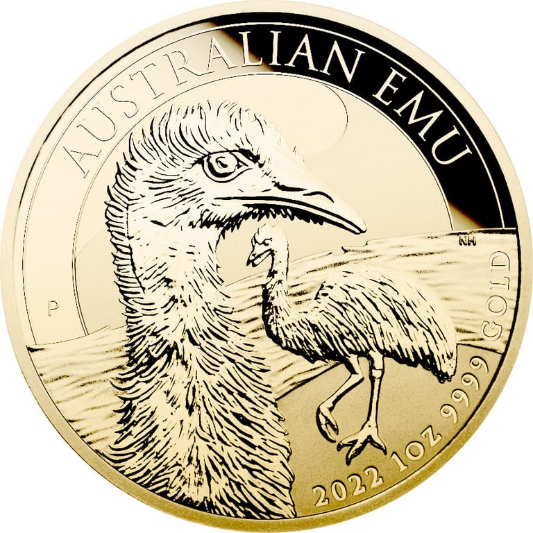 Front of Gold Swan 1 oz - 10th Anniversary - 2026