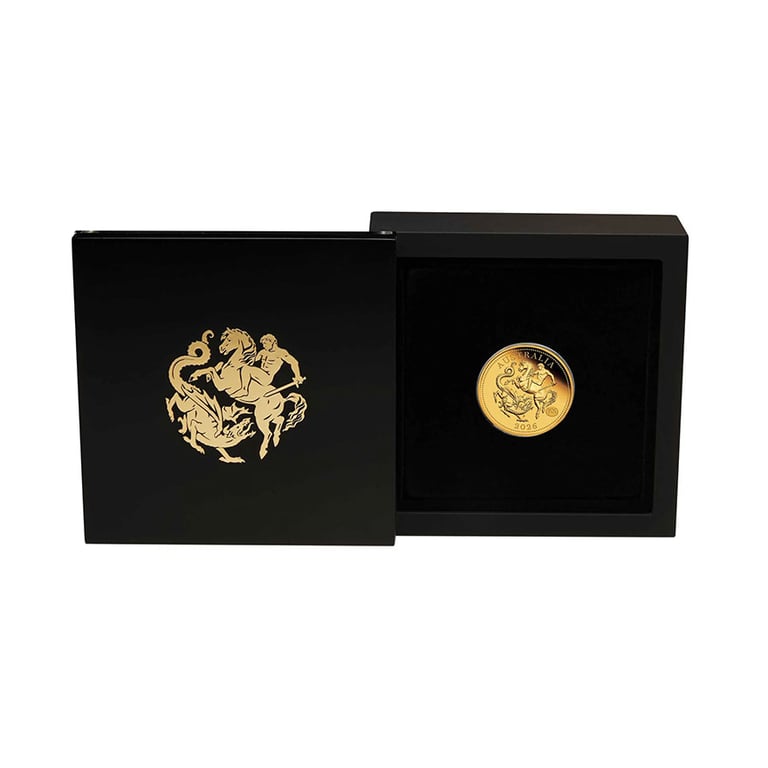 Case of Gold Sovereign Proof - Perth Mint 2026