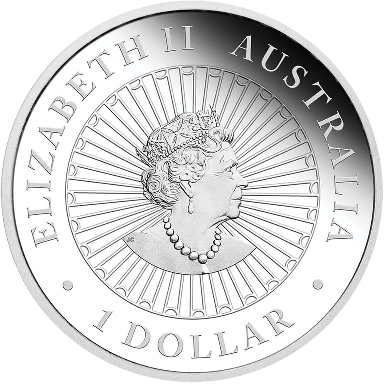 Back of the Silver Opal Series 1 oz PF Year of the Mouse 2020