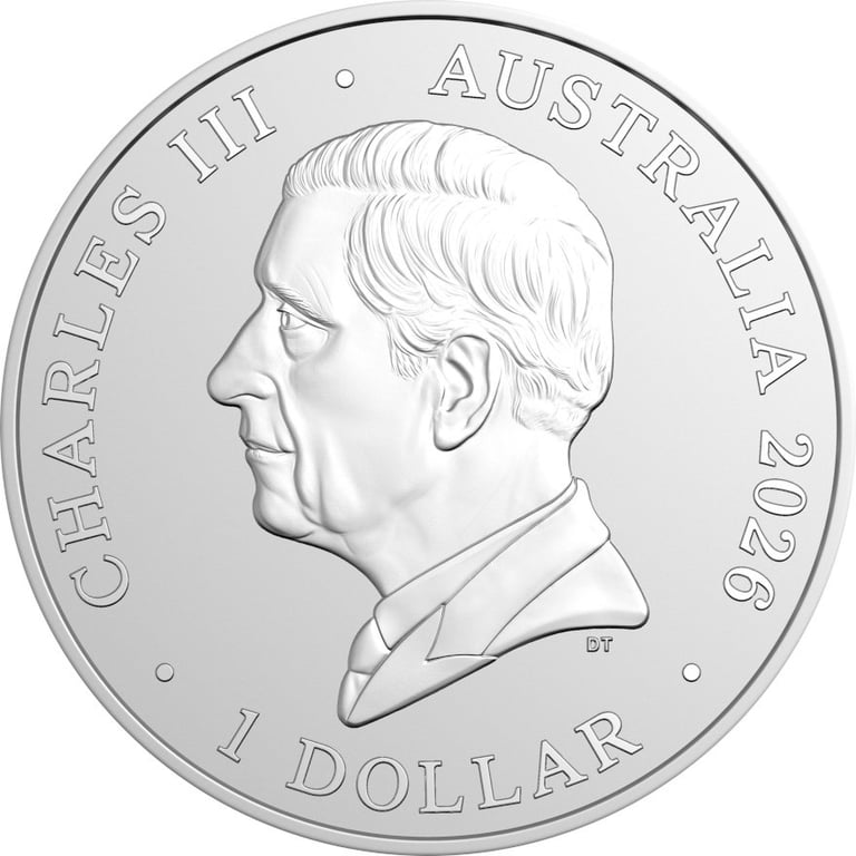 Back of Silver Koala 1 oz - RAM 2026