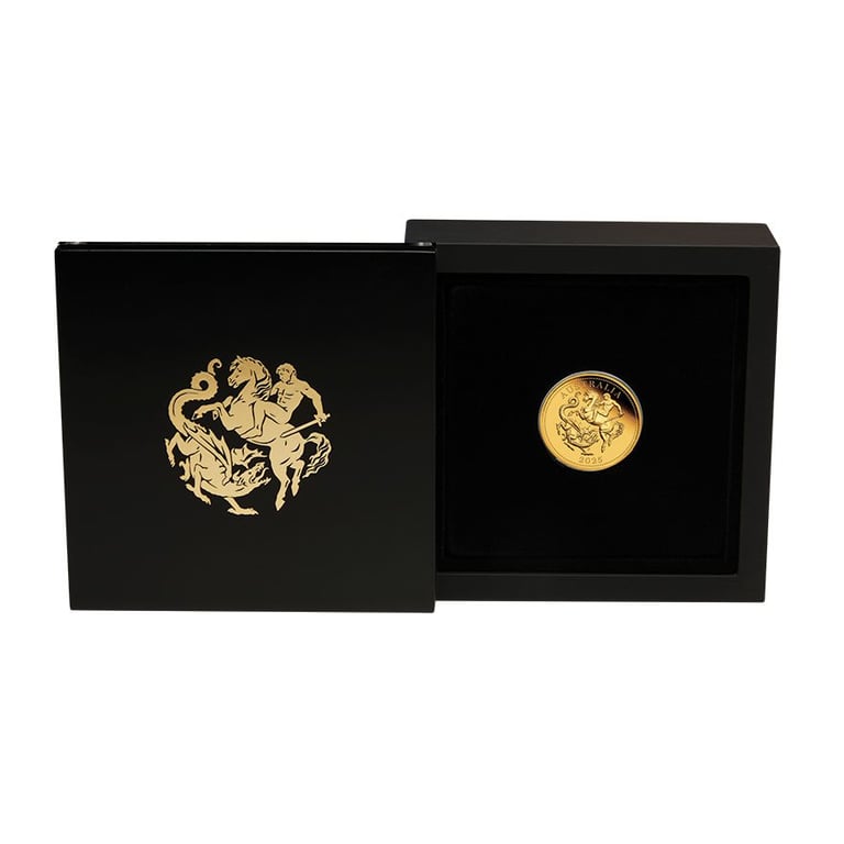 Gold Sovereignt Proof - Perth Mint 2025 in the original coin case