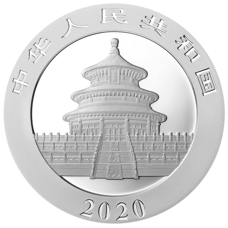 Back of the Silver Panda 30 g