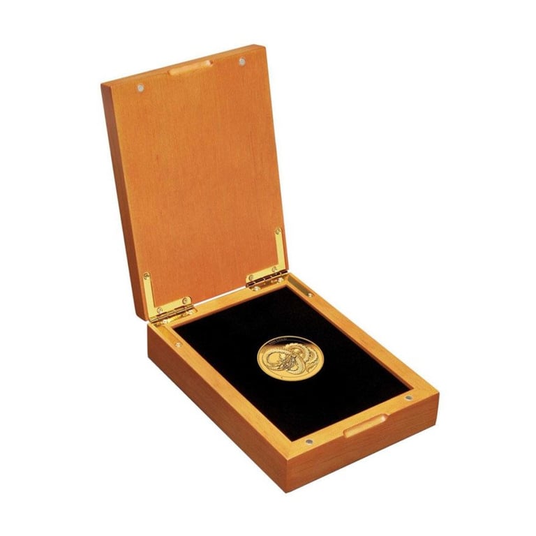 Gold Dragon Chinese Mythical Creature 1 oz PF - 2023 in the original coin case