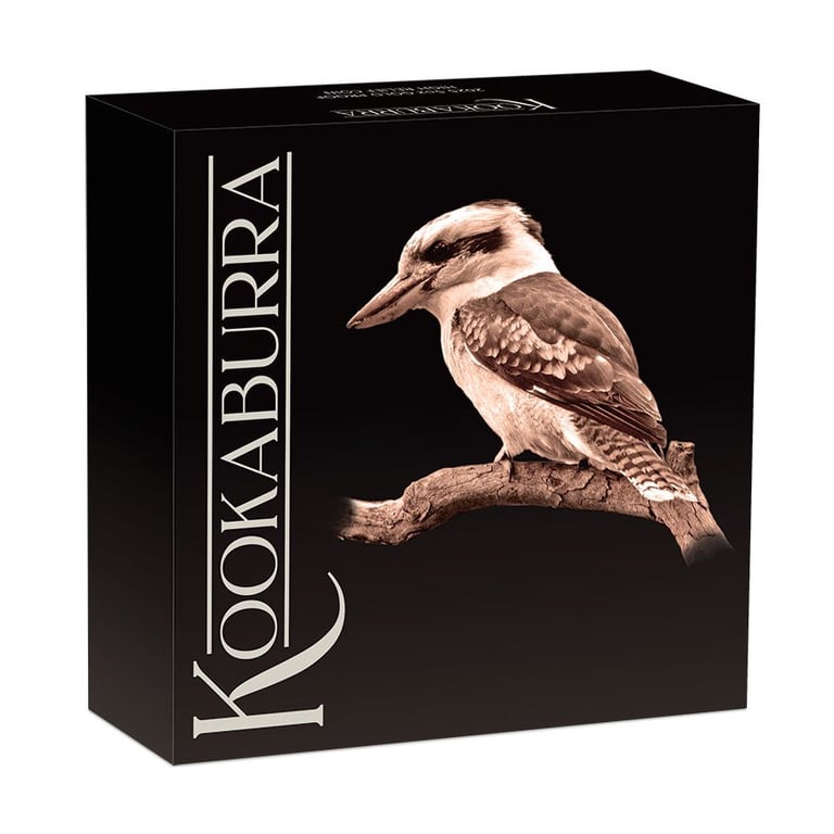 Gold Kookaburra 5 oz Proof - High Relief 2025  in the original box