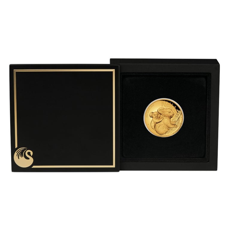 Gold Koala 1 oz PF - High Relief 2023 in the original coin case