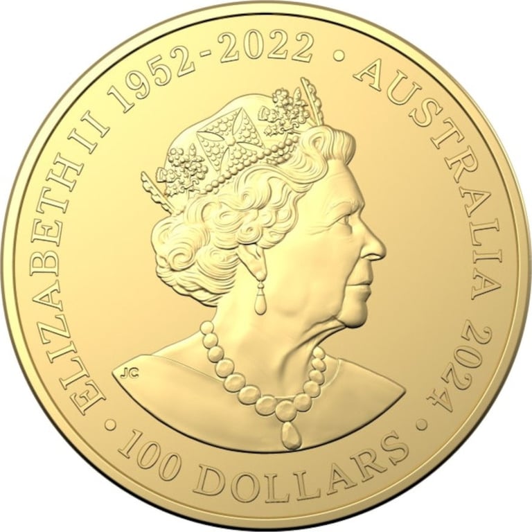 Back of the Gold Australia´s Most Dangerous 1 oz - Tiger Snake 2024
