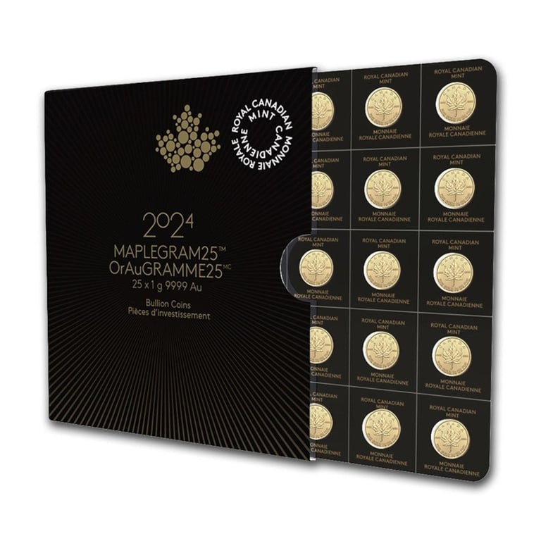Gold Maple Leaf 25 x 1 g - 2024